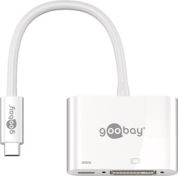 Adapter USB-C na DVI + USB-C PowerDelivery Goobay Goobay