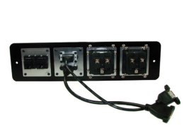 Media port Cova 2*230V 1*HDMI 1*USB 1*RJ45 1RJ11