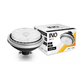 INQ Lampa LED AR111, G53 12V 20W 3000K 1500lm