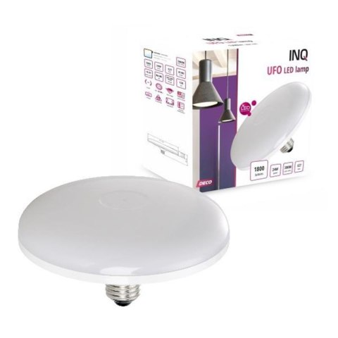 INQ UFO żarówka lampa LED 24W E27 3000K 1800LM ciepło biała