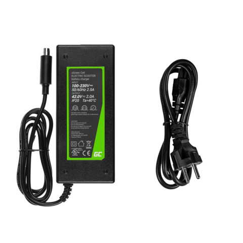 Green Cell ładowarka do hulajnogi elektrycznej Xiaomi Mijia M365, 42V, 2A