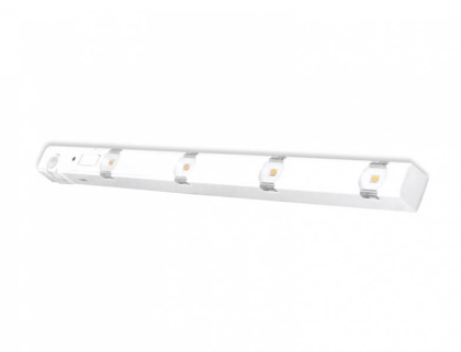 Lampka LED z czujnikiem ruchu na akumulator podszafkowa do szafy ciepła biała LTC