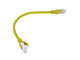 PATCHCORD KAT.6 UTP 0.25M ŻÓŁTY FLUKE PASSED LANBERG