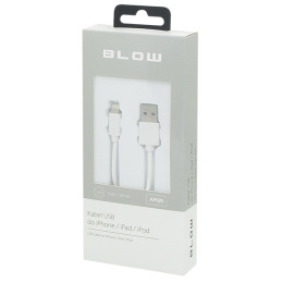 Blow AP05, kabel/przewód USB iPhone lightning iPad/ iPod 1,0m HQ