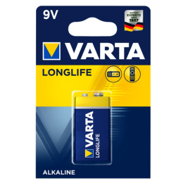Varta Longlife Alkaline, Bateria Alkaliczna Varta Longlife 9V (6LR61)