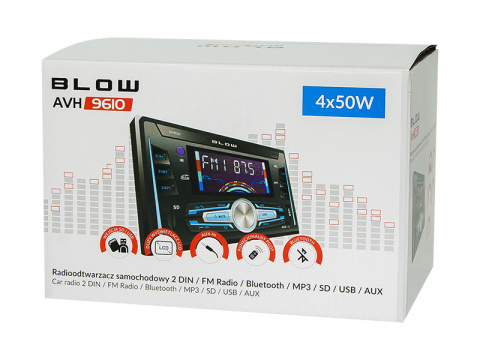 Blow AVH-9610 radio samochodowe 2 DIN z ekranem 7"