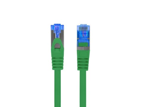 PATCHCORD KAT.6A S/FTP LSZH CCA 1M ZIELONY FLUKE PASSED LANBERG