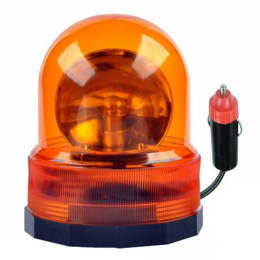 Obrotowa lampa ostrzegawcza, sygnalizacyjna pomarańczowa 24V, kogut