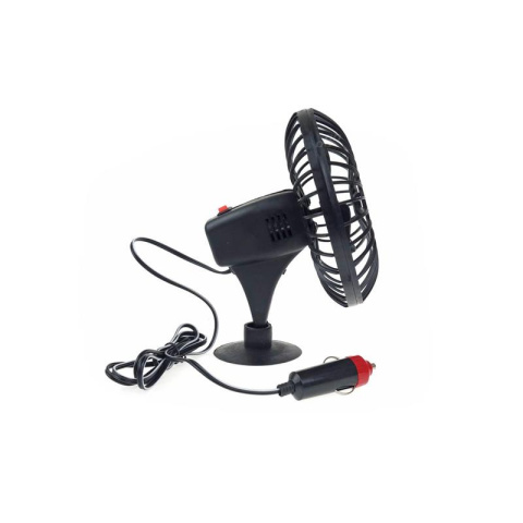 Amio wentylator, wiatrak samochodowy z przyssawką miniFAN pod zapalniczkę 12V, 14cm