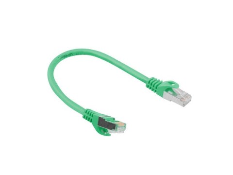 PATCHCORD KAT.6 FTP 0.25M ZIELONY FLUKE PASSED LANBERG