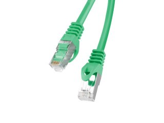 PATCHCORD KAT.6 FTP 0.25M ZIELONY FLUKE PASSED LANBERG