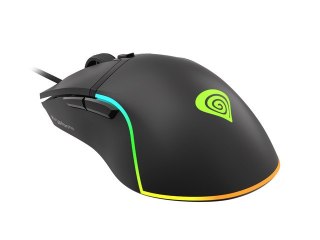 MYSZ DLA GRACZY GENESIS KRYPTON 220 6400DPI RGB CZARNA GAMINGOWA PROGRAMOWALNA