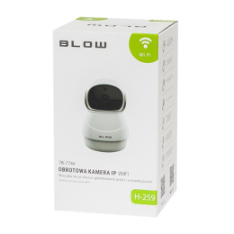 Blow kamera H-259 1080P FullHD IP WiFi 2,0 MP obrotowa wewnętrzna wbudowany slot kart SD głośnik mikrofon