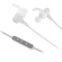 Kruger&Matz bezprzewodowe słuchawki douszne, dokanałowe M5 białe Bluetooth 4.0
