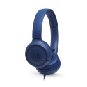 JBL Tune 500 słuchawki nauszne, przewodowe, niebieskie