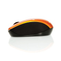 Verbatim Go Nano mysz optyczna bezprzewodowa pomarańczowa