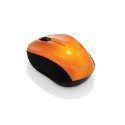 Verbatim Go Nano mysz optyczna bezprzewodowa pomarańczowa