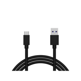 Blow przewód, kabel USB 3.0 - USB typ C, Quick Charge, 1M, czarny