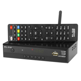 BLOW 4805FHD Tuner, dekoder telewizji naziemnej DVB-T/T2 WIFI 1080P HDMI SCART