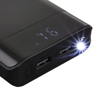 Esperanza EMP120K PHOTON Power Bank przenośna bateria 17400 mAh 2xUSB + latarka