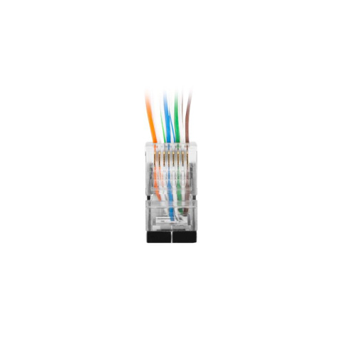 Lanberg wtyk sieciowy RJ45 (8P8C) przelotowy kat. 6 FTP