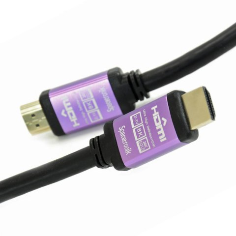 Spacetronic Premium SH-SPX030 przewód, kabel HDMI v2.1, 8K, UHD, 3M, czarny