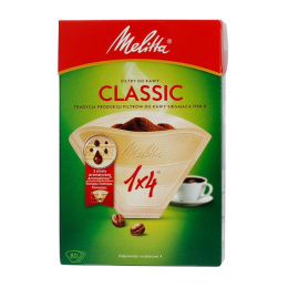 Melitta Classic 1×4 filtry do kawy rozmiar 4 komplet 80 sztuk