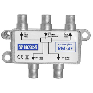 Telmor RM-4F Rozgałęźnik antenowy czterokrotny 1F-4F