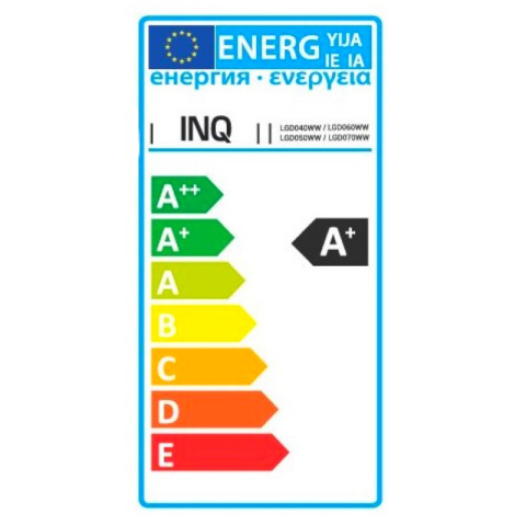 INQ żarówka lampa LED 12W E27 3000K 1080LM glob ciepło biała