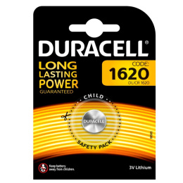 Duracell Long Lasting Power CR1620, Bateria litowa 3V DL1620