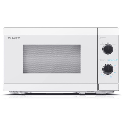 Sharp YC-MS01E-C kuchenka mikrofalowa 800W 20L biała