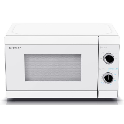 Sharp YC-MS01E-C kuchenka mikrofalowa 800W 20L biała