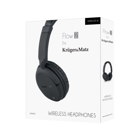 Bezprzewodowe słuchawki nauszne Kruger&Matz model Flow 2 Wireless