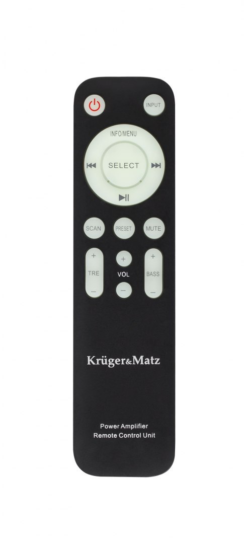 Krüger&amp;Matz Kolumny głośnikowe aktywne Kruger&Matz Passion, zestaw 2.0, kolor czarny