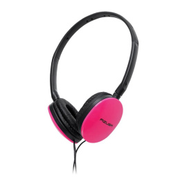 Azusa SN-160 słuchawki przewodowe, nagłowne, różowe