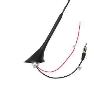 Blow antena samochodowa dachowa FM AM 41cm ze wzmacniaczem FMD350