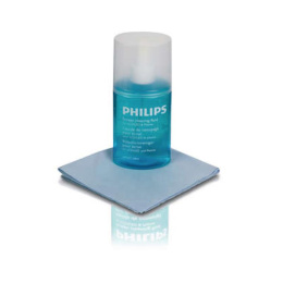 Spray płyn preparat do czyszczenia ekranu monitora telewizora 200ml + ściereczka zestaw Philips SVC1116B/10
