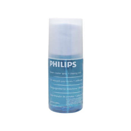Spray płyn preparat do czyszczenia ekranu monitora telewizora 200ml + ściereczka zestaw Philips SVC1116B/10
