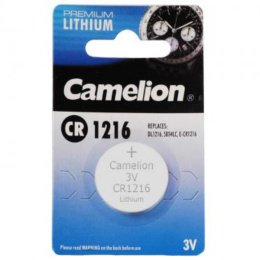 Camelion Premium Lithium CR1216, Bateria Camelion 3V, CR1216