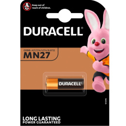 Duracell Long Lasting Power MN27, Bateria Duracell 12V, A27