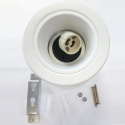 OZZO INEZ 1M oprawa oświetleniowa natynkowa sufitowa okrągła tuba biała na GU10, MR16