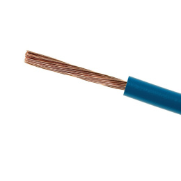 Przewód kabel linka miedziany okrągły 1x0,5 (LgY) 300/500V niebieski