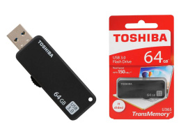 Toshiba pendrive USB 3.0, 64GB, U365, czarny