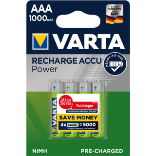 Varta Akumulator bateria AAA (R3) 1000 mAh