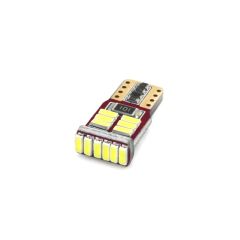 Amio żarówka samochodowa LED 18xSMD 4014, 12V, W5W, T10e, Canbus