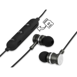 Blow bezprzewodowe słuchawki bluetooth 5.0, magnetyczne, micro SD