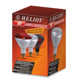 Helios promiennik IR1 White 250W 230V E27 lampa grzewcza biały