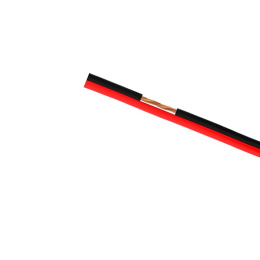 Lexton przewód kabel głośnikowy 2x0,75 CCA OFC czarno-czerwony
