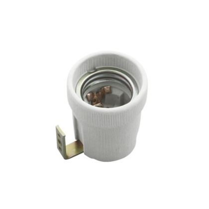 Oprawka do żarówki z dużym gwintem E27 i uchwytem ceramiczna HLDR-F Kanlux