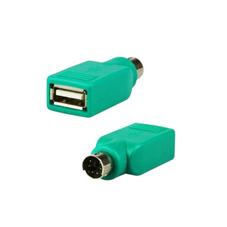 Adapter z wtyku PS2 na gniazdo USB do podłączenia myszki do komputera